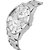 Adamo Round Dail Silver Metal StrapMens Quartz Watch For Men