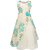 Meia for girls Blue floral printed party wear Net dress