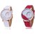 FANCYFASHION MX RE WHITE RED 2 PACK OF COMBO Watch - For Girls
