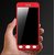 360 Degree Full Body Protection Front  Back Case Cover for Samsung Galaxy Grand Prime With Tempered Glass - Red
