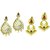 Aarsh Traditional Gold Alloy Jhumki Earrings For Women and girl