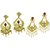 Aarsh Traditional Gold Alloy Jhumki Earrings For Women and girl