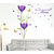 Wall Dreams Purple Flowers Blossoms for love Wall Stickers(80cmX150cm)