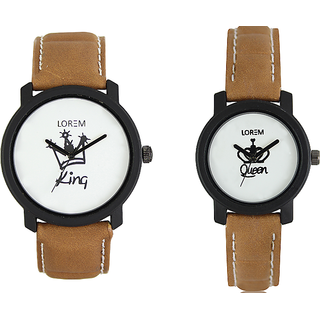Viceroy Enterprise Exclusive COMBO OF KING AND QUEEN Analog Watch For COUPLE