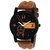 ONLINE New Stylish Leather Strap Fast Selling Watch - For Men