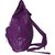 Purple Color Stylish/Trendy Non Leather Back Pack Bag.