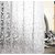 Khushi Creations PVC Shower Transparent Curtain in 3D Coin Design (Width-52 Inches X Height-108 Inches) 9 Feet