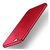 sss Ipaky 4 cut All Sides Protection 360 Degree Sleek Rubberised Hard Case Back Cover For Vivo Y55 / Y55L- Red