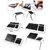 AVMART Portable Folding Laptop Desk Stand Laptop Table with Adjustable Legs, 2 Cooling Fans and USB Port, Multi-Function