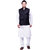 DEPLO Black Cotton Men's Nehru Jacket