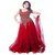 Dwarkesh Fashion red Net Dress Material