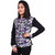 RIVI Designer Black Polyester Full Sleevess Button Down Women's Top (RV004)