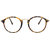 Zyaden Brown Round Eyewear Frame 418