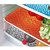 Khushi Creations Refrigerator Drawer Mat / Fridge Mat In Thick Material Set Of 6 Pcs (Multicolor)