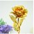24k Gold Plated Rose With Purple Box good look