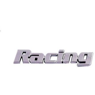 Buy Chrome Racing 3D Badge Logo Sticker for Bike and Car Online @ ₹249 ...