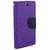 MOBIMON Mercury Goospery Fancy Diary Wallet Flip Cover for OPPO F1S / A59 - Purple