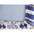 House This Jharokha-Mahal 100% Cotton 1 Double Fitted BedSheet & 2 Pillow Covers - Indigo