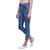Code Yellow Women's Blue Color Stylish Ripped Washed Jeans