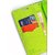 BRAND FUSON Mercury Diary Wallet Style Flip Cover For Samsung Galaxy J7 MAX - Blue