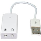 ADNET USB 2.0 to Audio Mic Adaptor 7.1 Channel (USB to SOUND Adaptor)