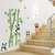 Wall Dreams Panda Pals With Lush Green Bamboo Trees Wall Stickers(60cmX90cm)