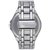 NG Rosra Round Dial Silver Metal Strap Quartz Watch For Men