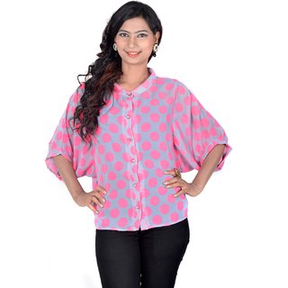 Vivaa Stylish Printed Ladies Shirt VGS-02