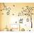 Wall Dreams Tree Branch With Birds  Bird House TV Dcor Wall Stickers