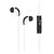Vin All Phone H 888 In Ear Wired Earphones With Mic Black HP-888