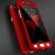Mobimon 360 Degree Full Body Protection Front Back Case Cover (iPaky Style) with Tempered Glass for Samsung J7 (Red)+USB LED Light