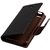 BRAND FUSON Mercury Diary Wallet Flip Case Cover for Motorola Moto E3 Power Brown  Black Premium Quality