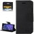 MOBIMON Luxury Mercury Magnetic Lock Diary Wallet Style Flip Cover Case for OPPO Neo 7 / A33 - Black