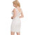 Psychovest Women Sweetheart Neck Embroidered Bodycon Dress