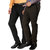 Gwalior Pack Of 2 Slim Fit Formal Trousers (Black  Brown)