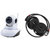 Zemini Wifi CCTV Camera and Mini 503 Bluetooth Headset for HTC ONE PRIME CAMERA EDITION(Wifi CCTV Camera with night vision |Mini 503 Bluetooth Headset  )