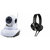 Mirza Wifi CCTV Camera and Extra Extra Bass XB450 Headset for IPHONE SE (Wifi CCTV Camera with night vision |Extra Extra Bass XB450 Headset )