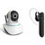Mirza Wifi CCTV Camera and HM 1100 Bluetooth Headset for MICROMAX CANVAS ENTICE(Wifi CCTV Camera with night vision |HM 1100 Bluetooth Headset With Mic )