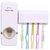 Chander Trading  Plastic Automatic Toothpaste Dispenser And Tooth Brush Holder Set Random Color
