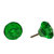 Jagdish Articals Green Color Glass Handle Knob Set of 6