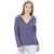 MansiCollections Women's Blue Hoodie