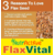 NutrActive Flax Vital Roasted and Salted Flaxseed / Fatty Acid - Pack of 2 (200 gm each)