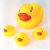 4pcs Baby Bathing Floating Rubber Squeaky Ducks Tub Toys