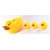 4pcs Baby Bathing Floating Rubber Squeaky Ducks Tub Toys