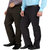 Gwalior Pack Of 2 Slim Fit Formal Trousers (Brown  Grey)