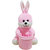 Ultra Soft Bunny Pen Stand Holder For Kids, 8 inches