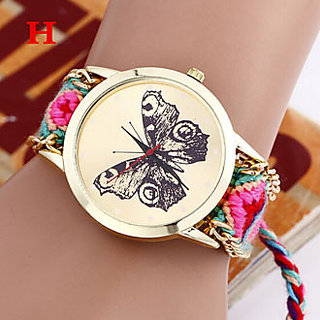 Geneva discount butterfly watch