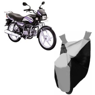Buy Autoage Premium Silver With Black Bike Body Cover For Hero