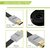 HDMI Cable Fusion- HDMI 2.0 -Gold Plated-High Speed Data 18Gbps, 3D, 4K, HD 1080p (6.6 Ft/ 2M)