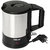 IK-1415, 1 liter 1000-watt electric tea kettle with brushed stainless steel finish features an illuminated power indicator, automatic shut-off for dual protection when boiling or dry and an overheat shut-off.